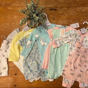 Brand New Baby Clothes (10 Pieces)